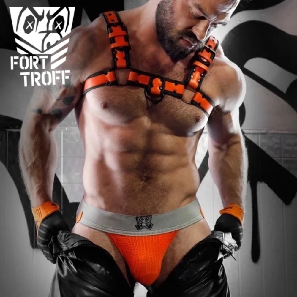 Fort Troff Jock Small 28-30" waist 40% cotton/40% nylon/20% rubber